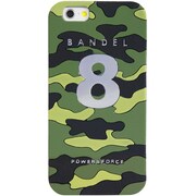 iPhone 6 ケース カモシルバー No.8 [バンデル iPhone 6専用シリコンケース ナンバー darkgreen×camouflage]