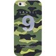 iPhone 6 ケース カモシルバー No.9 [バンデル iPhone 6専用シリコンケース ナンバー darkgreen×camouflage]