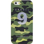 iPhone 6 ケース カモシルバー No.9 [バンデル iPhone 6専用シリコンケース ナンバー darkgreen×camouflage]