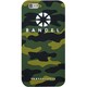 iPhone 6 ケース カモフラ ダークグリーン [バンデル iPhone 6専用シリコンケース ロゴ darkgreen×camouflage]
