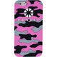 iPhone 6 ケース カモフラ ピンク [バンデル iPhone 6専用シリコンケース ロゴ pink×camouflage]