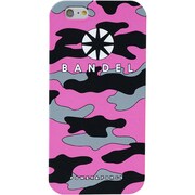 iPhone 6 ケース カモフラ ピンク [バンデル iPhone 6専用シリコンケース ロゴ pink×camouflage]