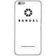 iPhone 6 Plus (White) [バンデル iPhone 6 Plus専用シリコンケース ロゴ ホワイト]