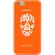 iPhone 6 Plus Skull (Orange) [バンデル iPhone 6 Plus専用シリコンケース スカル オレンジ]