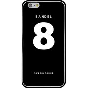 iPhone 6 Plus 黒 No.8 [バンデル iPhone 6 Plus専用シリコンケース ナンバー ブラック]