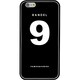 iPhone 6 Plus 黒 No.9 [バンデル iPhone 6 Plus専用シリコンケース ナンバー ブラック]