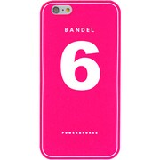 iPhone 6 Plus ピンク No.6 [バンデル iPhone 6 Plus専用シリコンケース ナンバー ピンク]