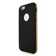 I6N06-14D421-01 [iPhone 6用ケース Tryit Slim Fit Case Metalic Series ブラック×ゴールド]