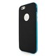 I6N06-14D421-15 [iPhone 6用ケース Tryit Slim Fit Case Metalic Series ブラック×ブルー]