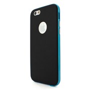 I6N06-14D421-15 [iPhone 6用ケース Tryit Slim Fit Case Metalic Series ブラック×ブルー]