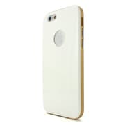I6N06-14D421-20 [iPhone 6用ケース Tryit Slim Fit Case Metalic Series ホワイト×ゴールド]