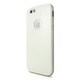I6N06-14D421-00 [iPhone 6用ケース Tryit Slim Fit Case Metalic Series ホワイト×シルバー]