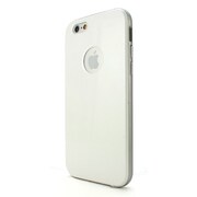 I6N06-14D421-00 [iPhone 6用ケース Tryit Slim Fit Case Metalic Series ホワイト×シルバー]