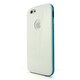 I6N06-14D421-14 [iPhone 6用ケース Tryit Slim Fit Case Metalic Series ホワイト×ブルー]