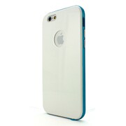 I6N06-14D421-14 [iPhone 6用ケース Tryit Slim Fit Case Metalic Series ホワイト×ブルー]