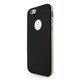I6P06-14D423-21 [iPhone 6 Plus用ケース Tryit Slim Fit Case Metalic Series ブラック×シルバー]
