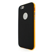 I6P06-14D424-09 [iPhone 6 Plus用ケース Tryit Slim Fit Case Neon Series ブラック×オレンジ]