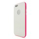 I6P06-14D424-04 [iPhone 6 Plus用ケース Tryit Slim Fit Case Neon Series ホワイト×ホットピンク]