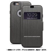 SenseCover for iPhone 6 Plus [iPhone 6 Plus用 タッチ センシティブ フリップ ケース Steel Black]