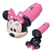 USBソケット ミニーマウス USBポート2口 MAX2.4A DY39