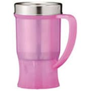 キンキンタンブラー 製氷皿付き ピンク KS-2872