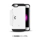 Golf fit WH [iPhone 6/6s 4.7インチ用ケース ホワイト]