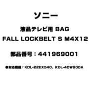 液晶テレビ用 BAG FALL LOCKBELT S M4X12 441969001