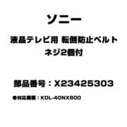 液晶テレビ用 転倒防止ベルト ネジ2個付 X23425303