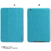 TUNEWEAR LeatherLook SHELL with Front cover for iPad mini 第3/2/1世代 パウダーブルー TUN-PD-100055