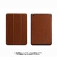 TUNEWEAR LeatherLook SHELL with Front cover for iPad mini 第3/2/1世代 チョコレートブラウン TUN-PD-100057