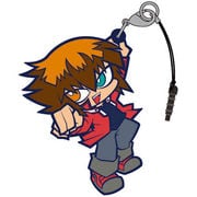 遊戯王 遊城十代 つままれストラップ ユベル十代ver