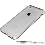 IPH6-D002S [iPhone 6 4.7インチ専用 ケース メタルバンパー シルバー]