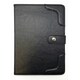 iPad Air 2用レザースタンドケース ブック型 ブラック BI-IPAD6FLRO/BK
