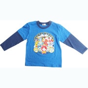 2273581 120 [妖怪ウォッチNEXT 長袖TシャツA 杢ブルー 120cm]