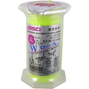 G-11042 [蛍光水糸 Wロール 太 イエロー 270m]