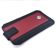 VW14109 [iPhone 6用 本革スリーブ型ケース フォルクスワーゲン ライセンスケース レッド]
