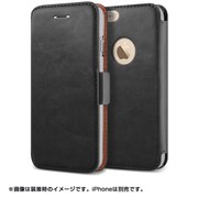 iPhone 6 Plus 5.5インチ対応 Dandy Klop Diary ブックタイプ 手帳型 PU レザーケース ブラック