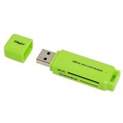 USB3.0 ミニカードリーダー グリーン CRW-3SD62GN