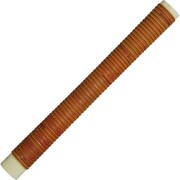 奴の柄 タタキ式 全籐巻 柿色 7寸～9寸用 280mm 小