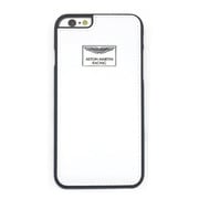 AMR56257 [iPhone 6/6s専用 本革ハードケース Aston Martin Genuine Leather Back Cover with Metal Logo ホワイト]