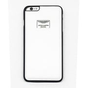 AMR63057 [Genuine Leather Back Cover with Metal Logo for iPhone 6 Plus/6s Plus 5.5インチ用 本革ハードケース ホワイト]
