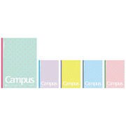 限定 キャンパス ドリーミードット B罫ドット入り 5P ノ-3CBTN-L6X5
