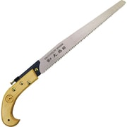 598 [大地 フック式ピストル柄鋸 9寸 細目ケース無 270mm]