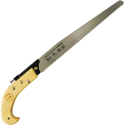 623 [大地 フック式ピストル柄鋸 尺1寸 細目ケース無 330mm]