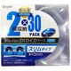 Blu-ray/DVD/CD用 プラケース 2枚収納 スリム30枚セット CD-087-30