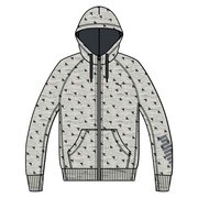 512350-03-M [パーカー puma play time スウェットジャケット メンズ M ライトグレー]