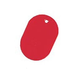 番号札(赤) 小 無地 10個入り NF-751-R