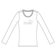 831090-04-L [長袖Ｔシャツ P.S.T.D. No.1 ロゴ LS Tee レディース L ホワイト]