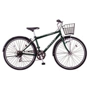 クロスバイク SJ CROSS(SJクロス) 42cm 27インチ 外装7段変速 グリーン BSH42A5 OG12