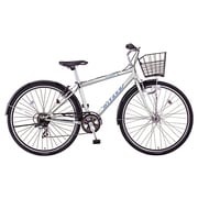 クロスバイク SJ CROSS(SJクロス) 42cm 27インチ 外装7段変速 マッドシルバー BSH42A5 OS15